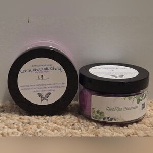 White Chocolate Cherry Soy Wax Melts Set Of 2- Purple